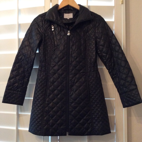 Laundry by Shelli Segal *NWOT* Women's Black Diamond Quilted Fitted Jacket - Picture 1 of 11